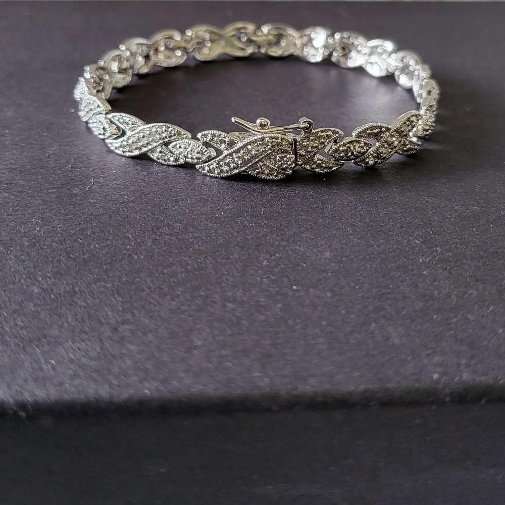 Vintage signed B bracelet